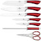 Набір кухонних ножів на підставці BERLINGER HAUS Infinity Line 8пр (BH-2043)