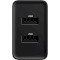 Зарядний пристрій BASEUS Speed Mini Dual U Travel Charger 10.5W Black (CCFS-R01)