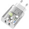 Зарядное устройство BASEUS Speed Mini Dual U Travel Charger 10.5W White (CCFS-R02)