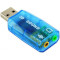 Внешняя звуковая карта ATCOM USB 5.1 3D Sound (7807)