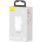 Зарядное устройство BASEUS GaN2 Lite Quick Charger C+U 65W White (CCGAN2L-B02)