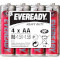 Батарейка EVEREADY Heavy Duty AA 4шт/уп