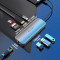 Порт-репликатор VENTION 8-in-1 USB-C to HDMI/USB3.0x3/RJ45/SD/TF/PD (TOKHB)