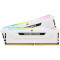 Модуль пам'яті CORSAIR Vengeance RGB Pro SL White DDR4 3600MHz 16GB Kit 2x8GB (CMH16GX4M2D3600C18W)