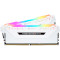 Модуль пам'яті CORSAIR Vengeance RGB Pro White DDR4 3600MHz 16GB Kit 2x8GB (CMW16GX4M2D3600C18W)