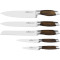 Набор кухонных ножей на подставке MAXMARK MK-K09 6пр