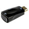 Адаптер CABLEXPERT HDMI - VGA+Audio v1.4 Black (A-HDMI-VGA-02)