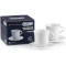 Набор чашек с блюдцами DELONGHI Ceramic Cappuccino 2x270мл (DLSC309)