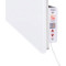 Полотенцесушитель электрический с терморегулятором SUNWAY SWGT-RA-400-9003 White