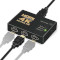 HDMI світч 3 to 1 VOLTRONIC YT-PS HDMI1=>3+RK