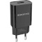 Зарядное устройство BOROFONE BA20A Sharp 1xUSB-A, 2.1A Black w/Micro-USB cable (BA20AMB)
