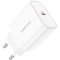 Зарядний пристрій BOROFONE BA57A Easy Speed 1xUSB-C, PD2.0, 20W White