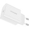 Зарядное устройство BOROFONE BA57A Easy Speed 1xUSB-C, PD2.0, 20W White