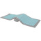 Акупунктурний килимок (аплікатор Кузнєцова) з валиком SPORTVIDA 130x50cm Gray/Sky Blue (SV-HK0410)