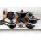Набір посуду BERLINGER HAUS Ebony Rosewood Collection 10пр (BH-1534N)