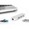 Сетевой адаптер с USB хабом DIGITUS USB 3.0 to Gigabit Ethernet (DA-70250-1)