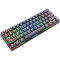 Клавиатура беспроводная MOTOSPEED CK62 Blue Switch Black (MTCK62BMB)