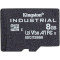 Карта пам'яті KINGSTON microSDHC Industrial 8GB UHS-I U3 V30 A1 Class 10 (SDCIT2/8GBSP)