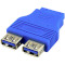 Перехідник USB VOLTRONIC 2-port USB3.0 (YT-A-USB3.0=>2*20PIN)
