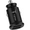Автомобільний зарядний пристрій T-PHOX T-S09 2xUSB-A, 2.4A Black w/Type-C cable (T-S09 SET T B)