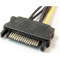 Кабель питания для видеокарты CABLEXPERT SATA(F) to PCIe 6-pin(M) 20см (CC-PSU-SATA)