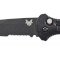 Складной нож BENCHMADE Claymore Serrated Black Grivory (9070SBK)