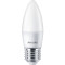 Лампочка LED PHILIPS ESSLEDCandle B35 E27 6.5W 4000K 220V (929002274907)