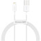 Кабель BASEUS Superior Series Fast Charging Data Cable USB to iP 2.4A 1м White (CALYS-A02)