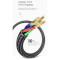 Кабель USAMS US-SJ425 Lightning U-Bob Smart Power-off Cable 1.2м Black (SJ425USB01)