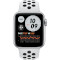Смарт-часы APPLE Watch SE GPS 40mm Silver Aluminum Case with Pure Platinum/Black Nike Sport Band (MKQ23UL/A)