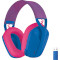 Навушники геймерскі LOGITECH G435 Lightspeed Wireless Gaming Headset Blue and Raspberry (981-001062)