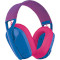 Навушники геймерскі LOGITECH G435 Lightspeed Wireless Gaming Headset Blue and Raspberry (981-001062)