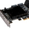 Контроллер FRIME PCIe x1 to 8xSATA (ECF-PCIETO8SATAIII001)