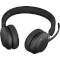 Гарнітура бездротова JABRA Evolve2 65 MS Stereo w/charging base Black (26599-999-989)