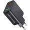 Зарядное устройство GRAND-X CH-650 1xUSB-A, QC3.0, 18W Black w/Lightning cable (CH-650L)