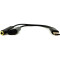 Адаптер VOLTRONIC KIN 2-in1 Type-C to mini-jack 3.5mm USB-C M/F + minijack 3.5mm Black