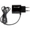Зарядний пристрій GRAND-X CH-65 2xUSB-A, 3.1A Black w/Micro-USB & USB-C cables (CH65T)