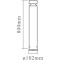 Світлодіодний світильник-стовпчик OSRAM Endura Style Cylinder 800 6 W ST (4058075205390)