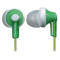 Навушники PANASONIC RP-HJE118GU Green (RP-HJE118GU-G)