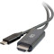 Кабель C2G USB-C - HDMI 0.3м Black (CG26906)