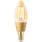 Розумна лампа WIZ Filament Amber E14 4.9W 2000-5000K (929003017701)