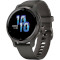 Смарт-годинник GARMIN Venu 2S Slate Stainless Steel Bezel with Graphite Case and Silicone Band (010-02429-10)