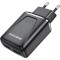 Зарядное устройство BOROFONE BA54A Wide Road 2xUSB-A, QC3.0, 18W Black (BA54AB)