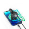 FM-трансмиттер UGREEN CD229 Bluetooth Car Charger (5.0+PD+QC3.0+USB Flash Drive+TF) Black (80910)