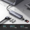 Порт-реплікатор UGREEN CM195 6-in-1 USB-C Adapter with 4K HDMI Space Gray (70410)