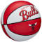 Міні-м'яч баскетбольний WILSON NBA Team Retro Mini Chicago Bulls Size 3 (WTB3200XBCHI)