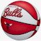 Мини-мяч баскетбольный WILSON NBA Team Retro Mini Chicago Bulls Size 3 (WTB3200XBCHI)