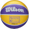 Міні-м'яч баскетбольний WILSON NBA Team Retro Mini Los Angeles Lakers Size 3 (WTB3200XBLAL)