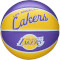 Міні-м'яч баскетбольний WILSON NBA Team Retro Mini Los Angeles Lakers Size 3 (WTB3200XBLAL)