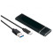 Карман внешний Type-C USB 3.1 Gen 2 10 GB/s 2 TB B Key NGFF M.2 SSD to USB 3.1 Black (S1012)